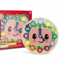 Ceas educativ din lemn CoComelon,96-0003